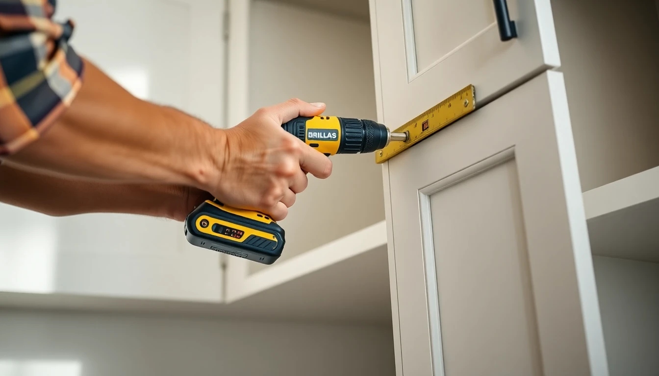 Custom Cabinet Installation